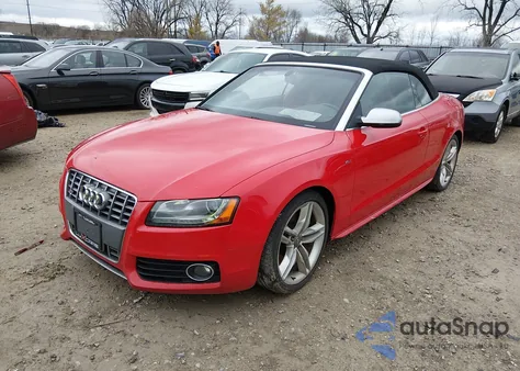 2010 Audi S5 3.0 Premium Plus из США, поврежденный, VIN WAUVGAFH0AN020299